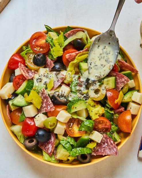 Italian Creamy Veg Salad